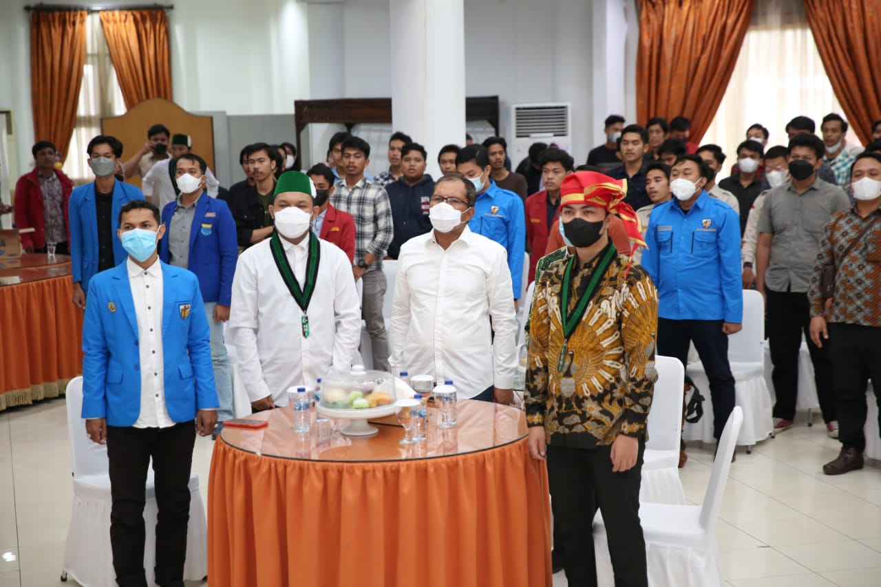 Pelantikan Pengurus HMI, Danny Titipkan Pesan Moral Perkuat Kolaborasi Sosial